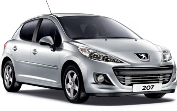 Rent Peugeot 207 AB 027 FT 